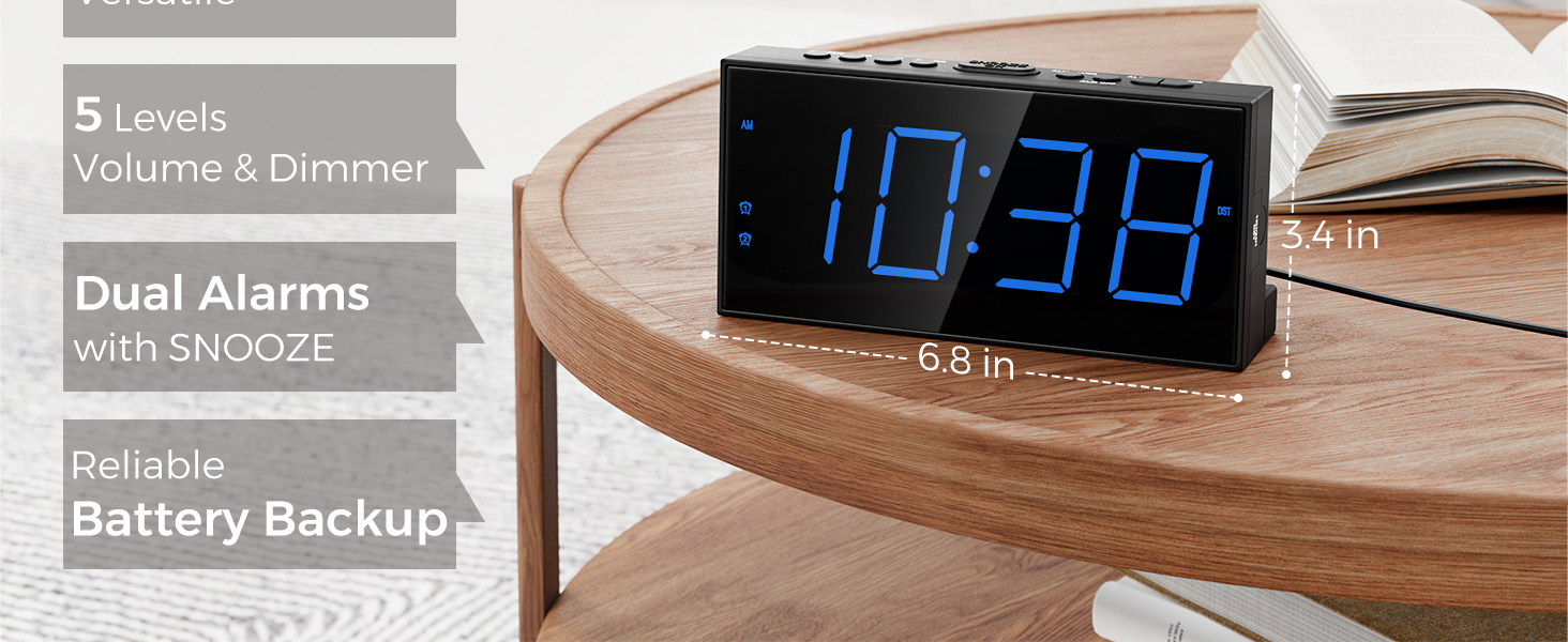 PPLEE alarm clock
