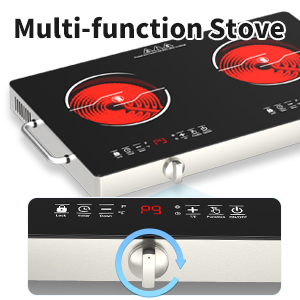 2 burner Electric cooktop