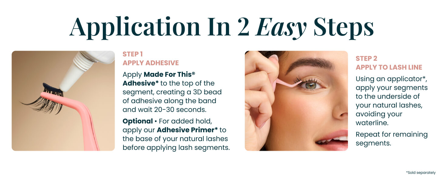 5D. Sweetheart Lash Clusters