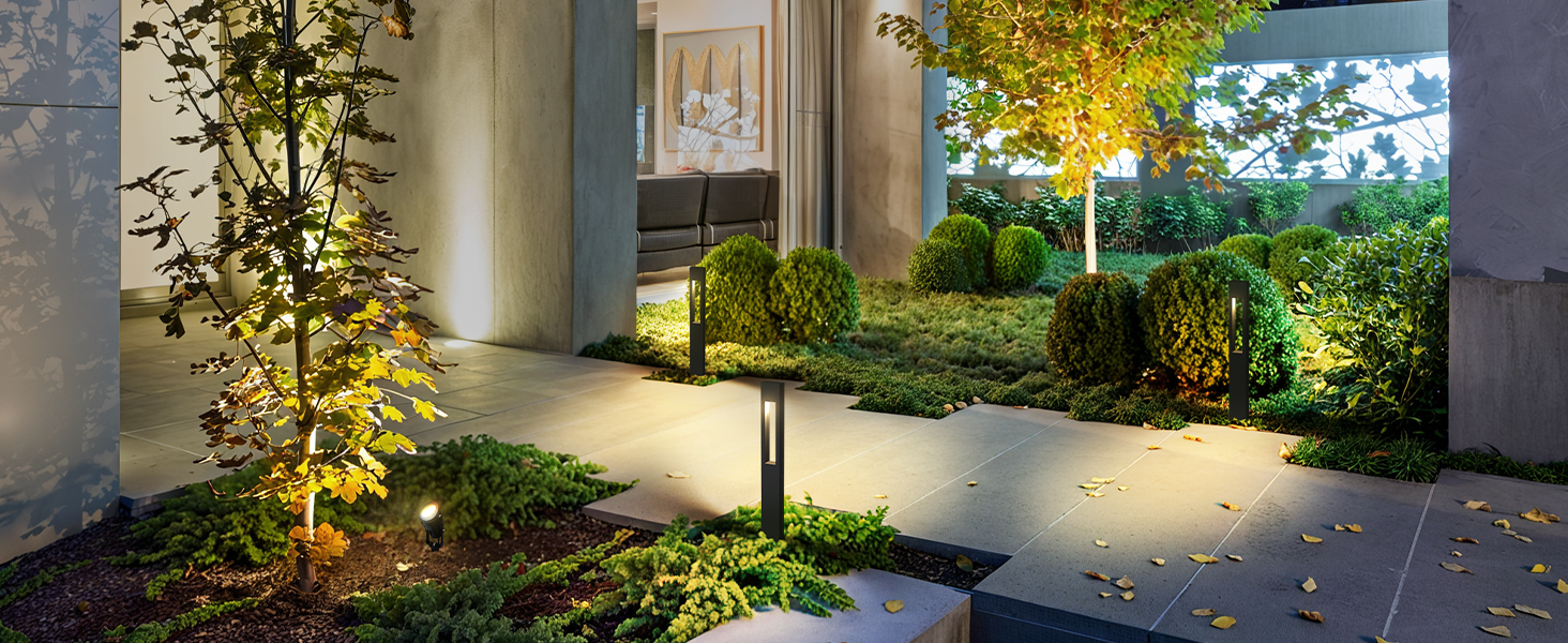 landscape lights wired