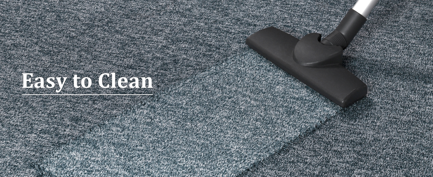 bedroom runner area rugs for living room kids room blue white shag carpet low plie rug home decor