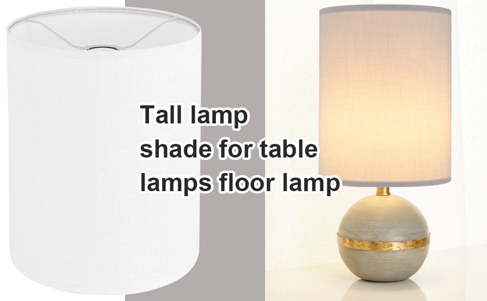 tall lampshade
