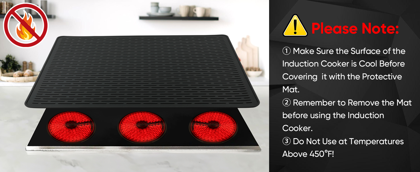 glass stove top cover