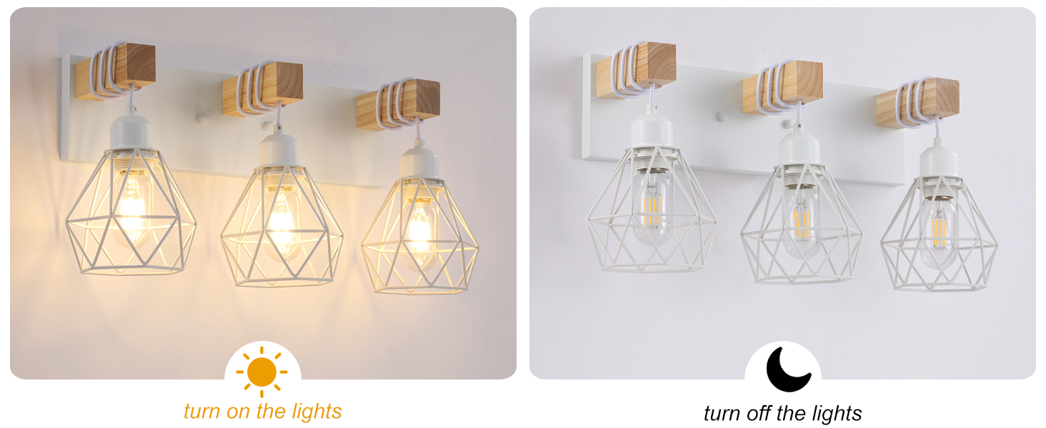 3 light bathroom vanity light