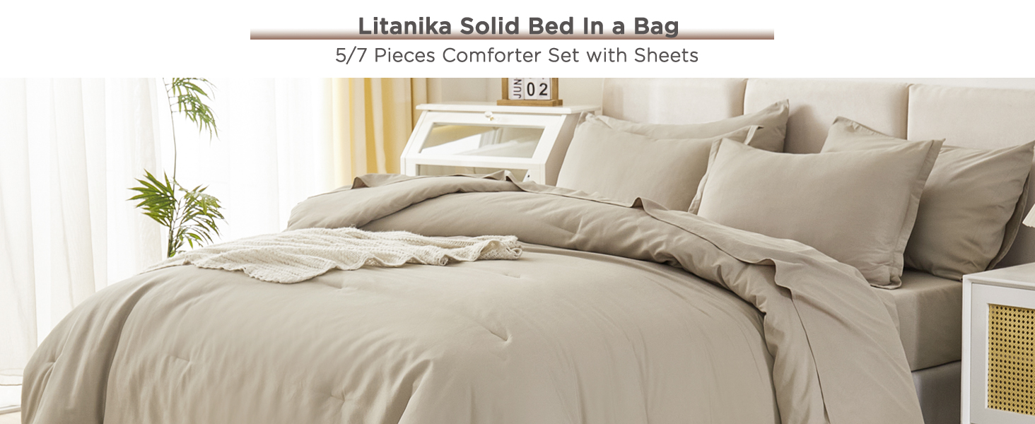 Oatmeal Solid Bed in Bag