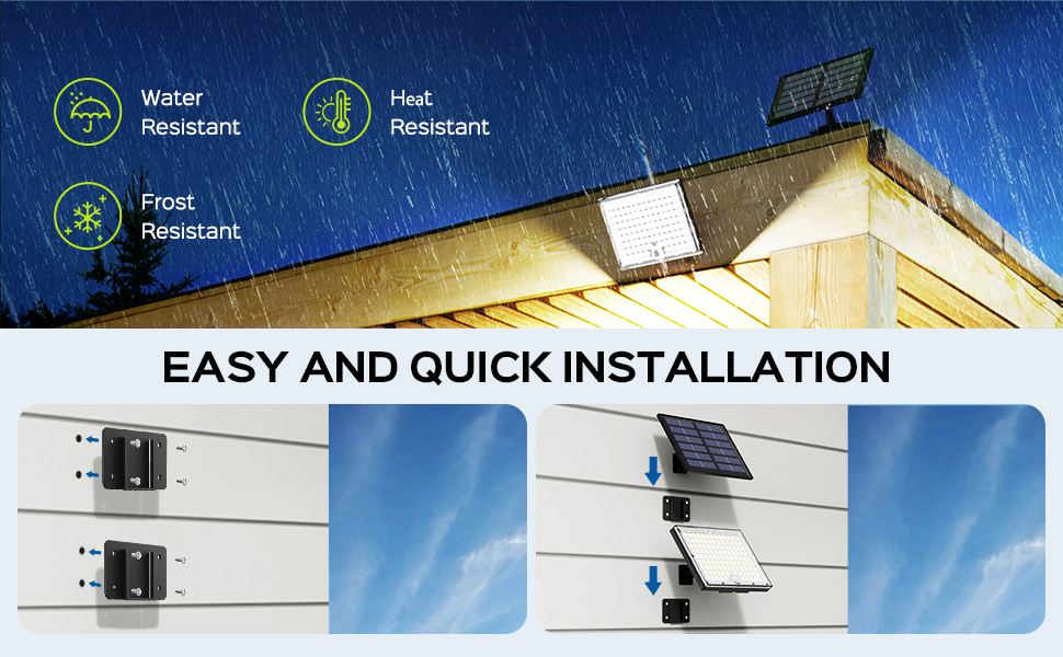 easy and quick installation