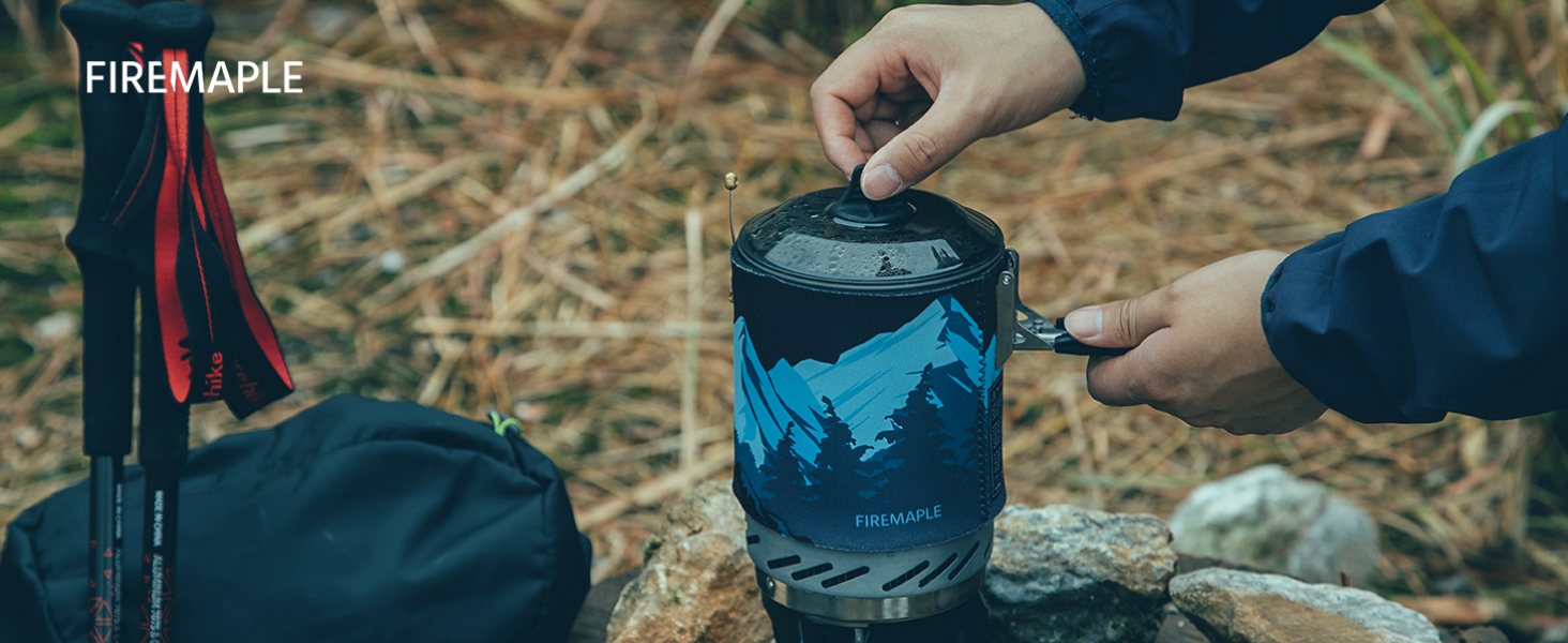 FireMaple Fixed Star X2 Backpacking and Camping Stove System