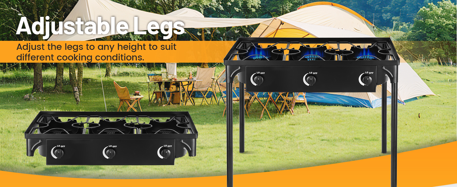 3-Burner Gas Stove