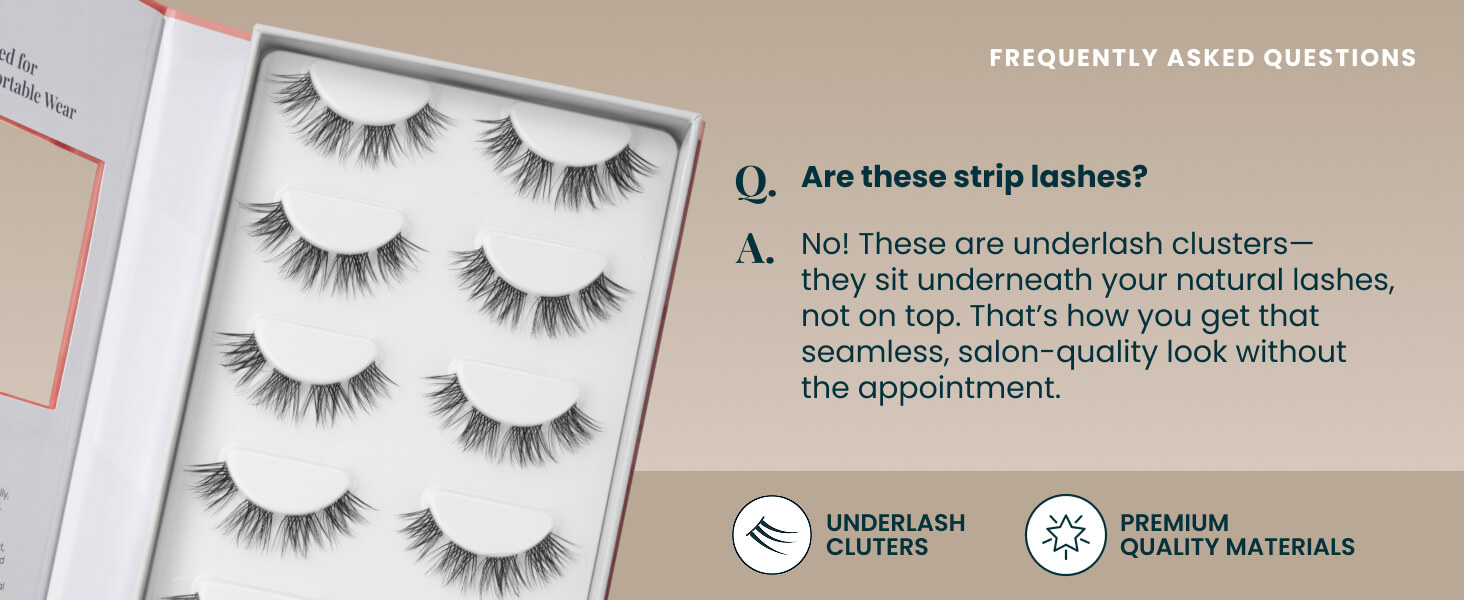 6D. Sweetheart Lash Clusters