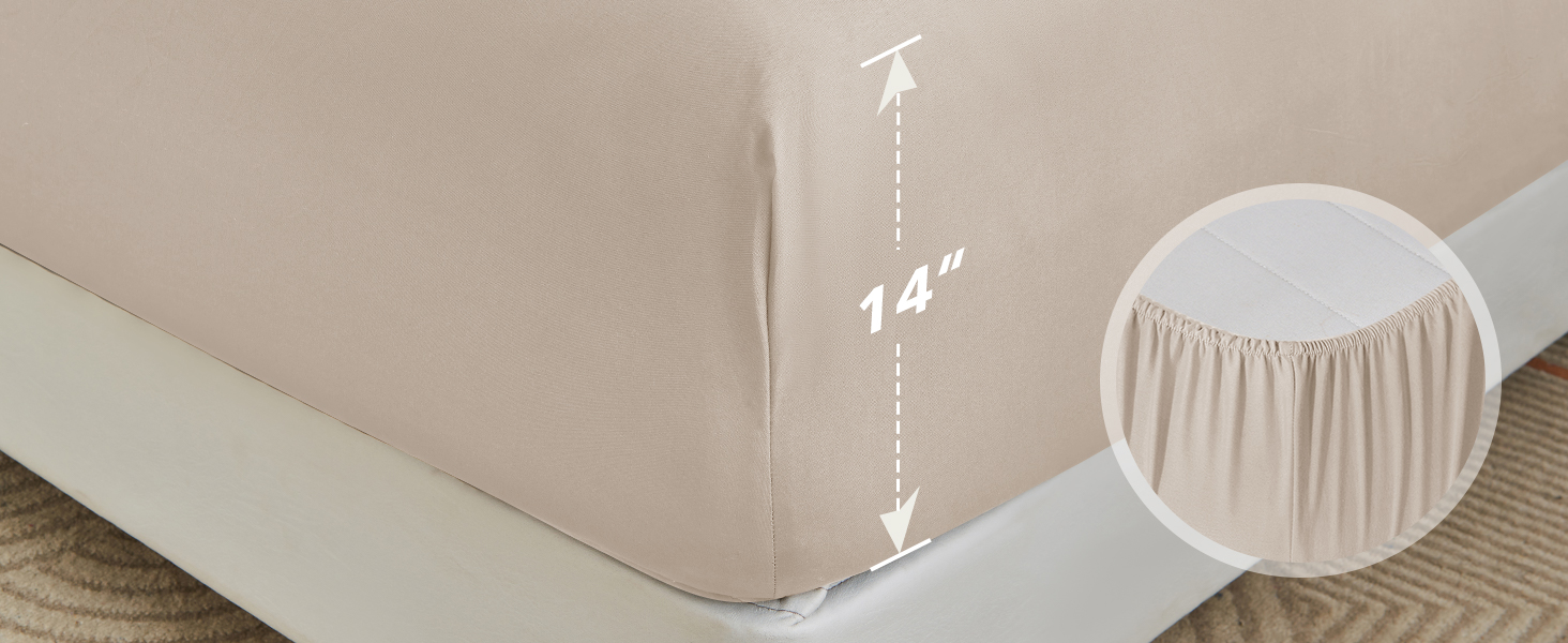 HEVUMYI Comforter Set 7 Pieces, All Season Reversible Bed in a Bag Queen