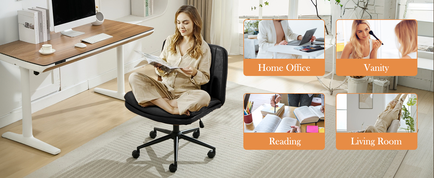 Criss Cross Chair with Wheels