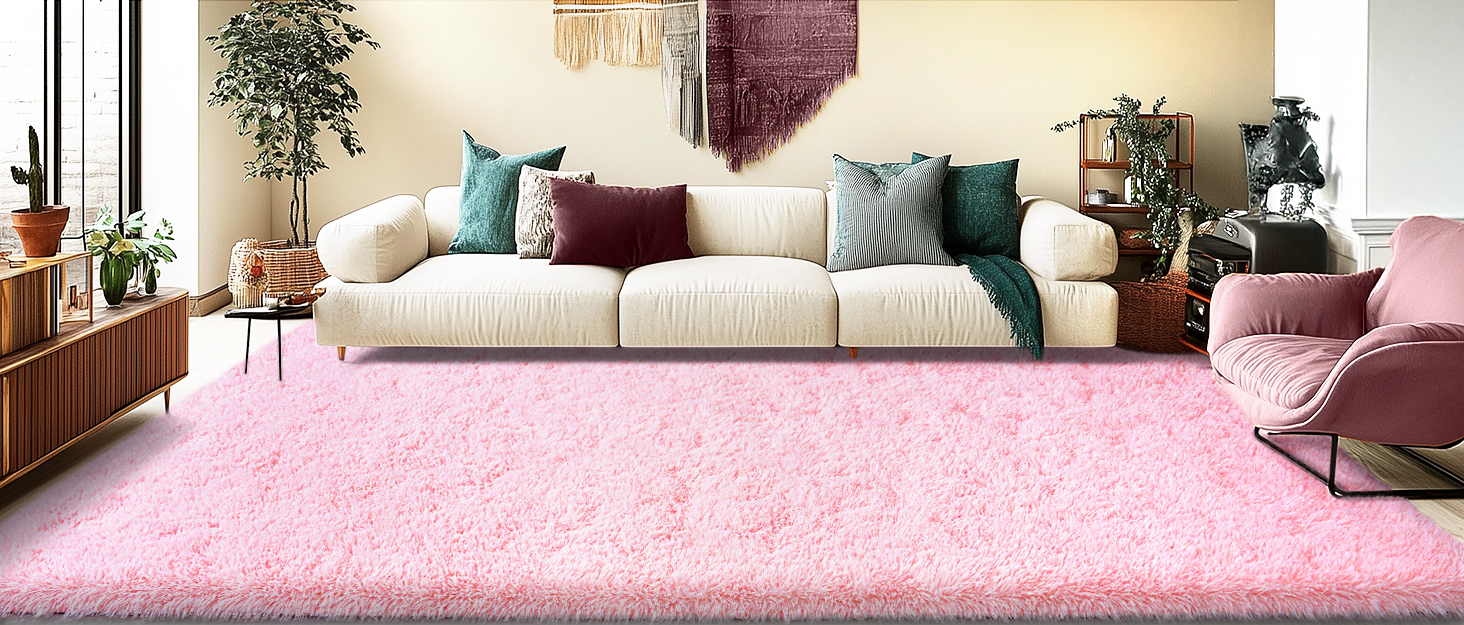Pink rug
