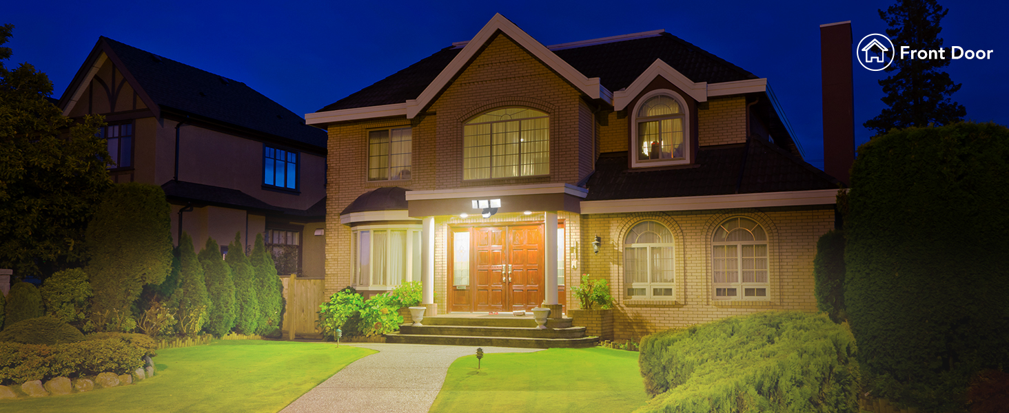 flood lights outdoor motion sensor for front door