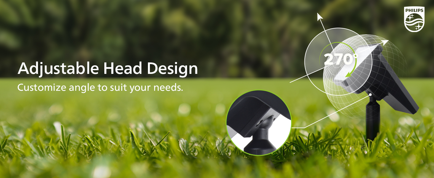 Adjustable head design