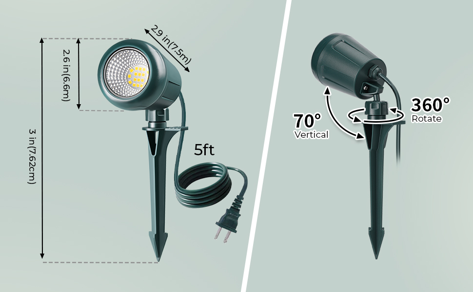 outdoor spotlights