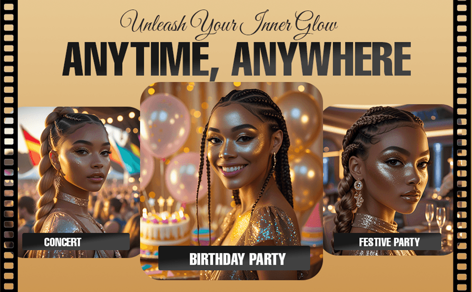 Shimmer & shine with our with cutout stars & moon shapes that lets you stand out!