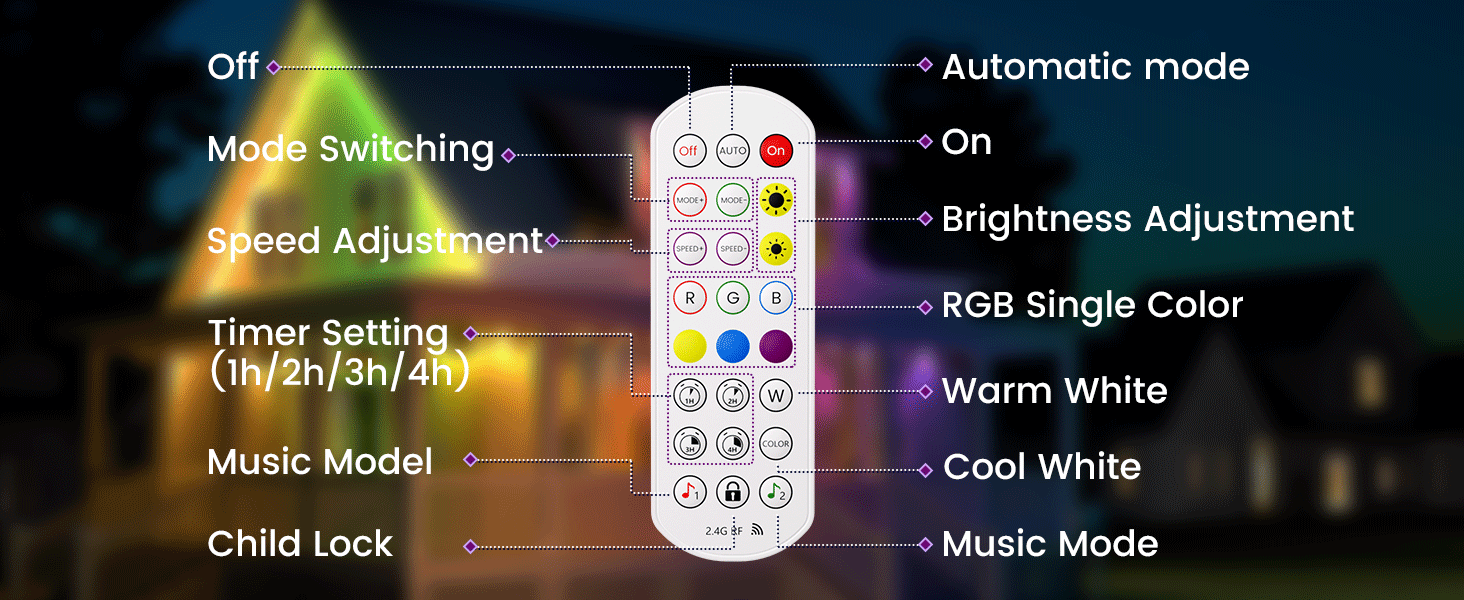 Permanent Outdoor Lights
