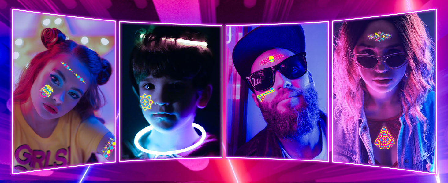 glow in the dark party supplies