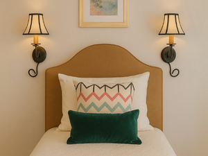 black trim chandelier shade, teen bedroom lighting, modern sconce shades, cozy room accents