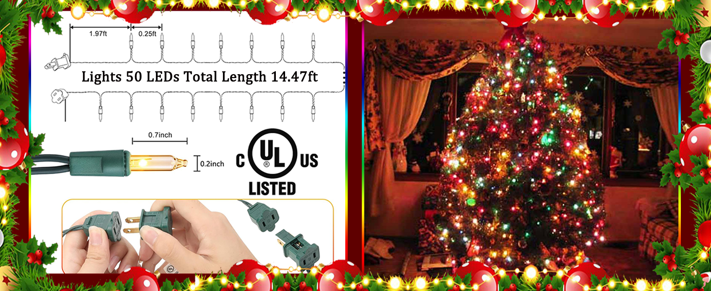 christmas string lights