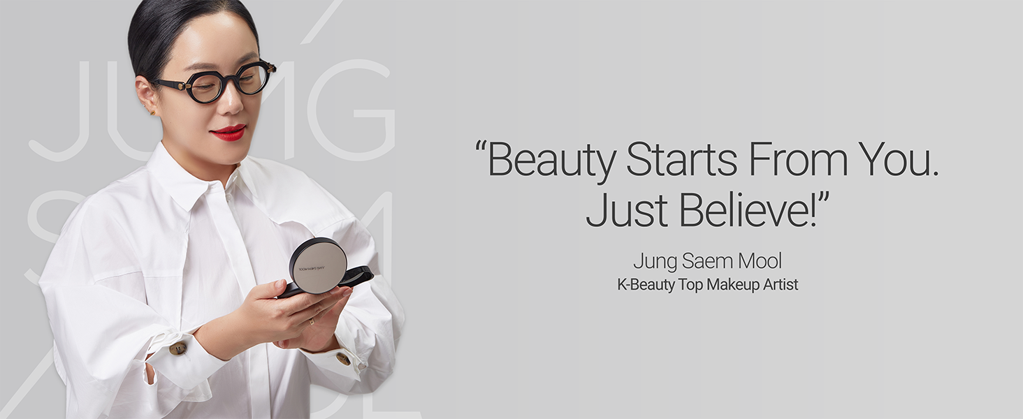 cream blush palette, jungsaemmool, nuder cushion