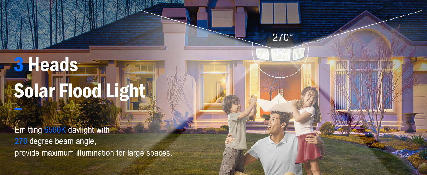 Waterproof Solar Security Lights