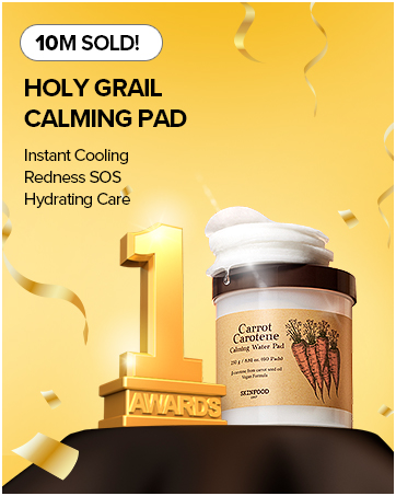 Carrot carotene toner pads