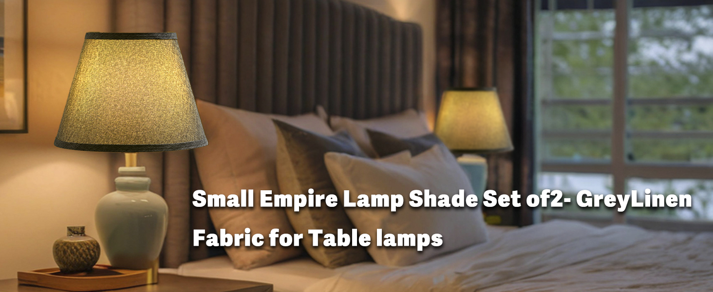 Small Empire Lamp Shade