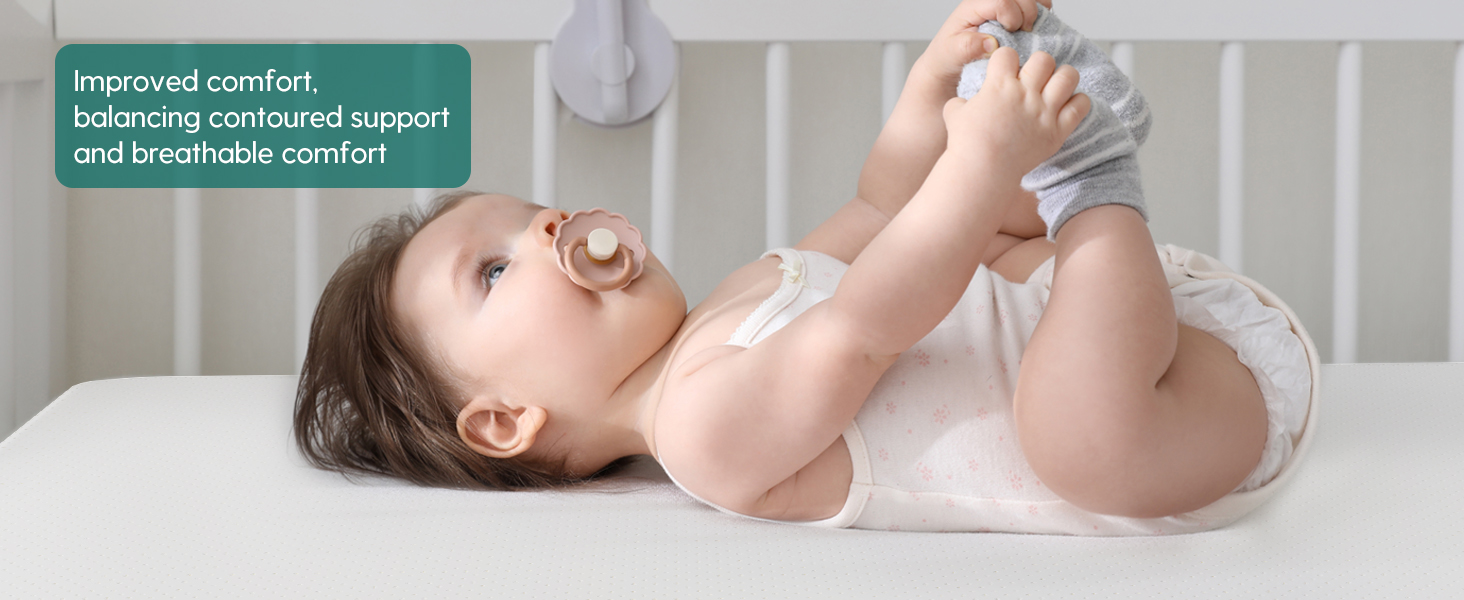 soft crib matter topper