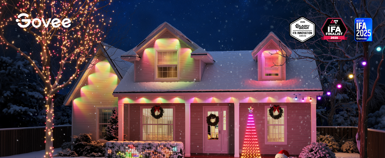 permanent outdoor lights prism