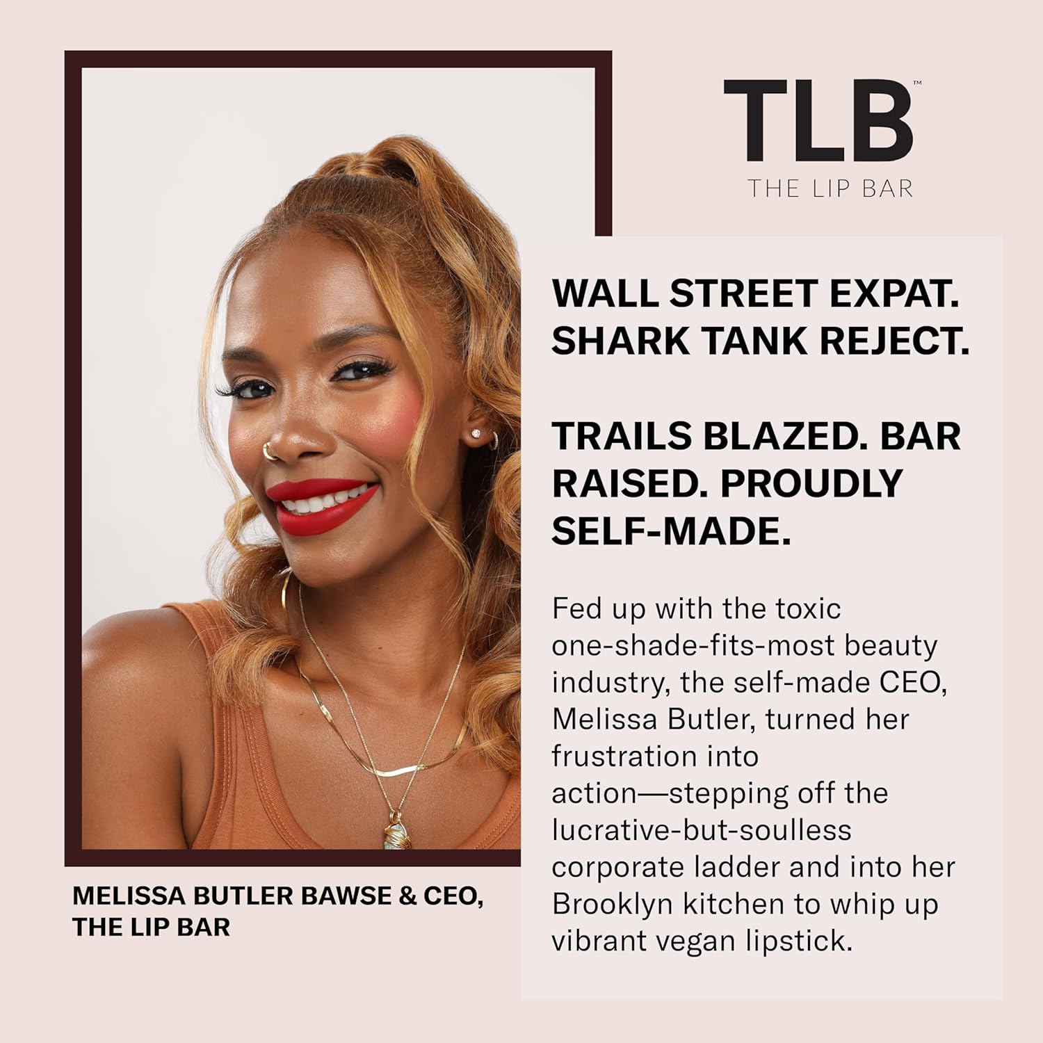 The Lip Bar - Nonstop Liquid Matte Lipstick, Bawse Lady (Blue Red) - High Pigment - One Swipe - Long Lasting - Jojoba Oil, Vitamin E - Vegan, Gluten Free, Cruelty Free - Makeup & Cosmetics - .24 fl oz - Image 5