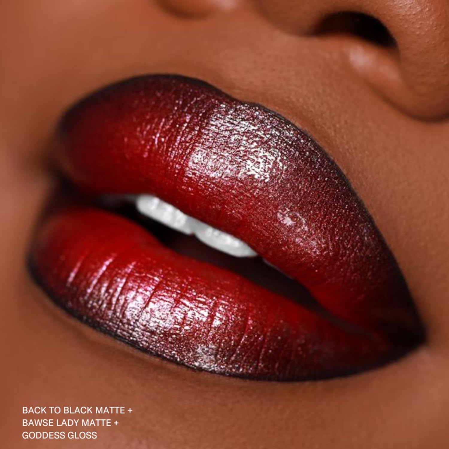 The Lip Bar - Nonstop Liquid Matte Lipstick, Bawse Lady (Blue Red) - High Pigment - One Swipe - Long Lasting - Jojoba Oil, Vitamin E - Vegan, Gluten Free, Cruelty Free - Makeup & Cosmetics - .24 fl oz - Image 8