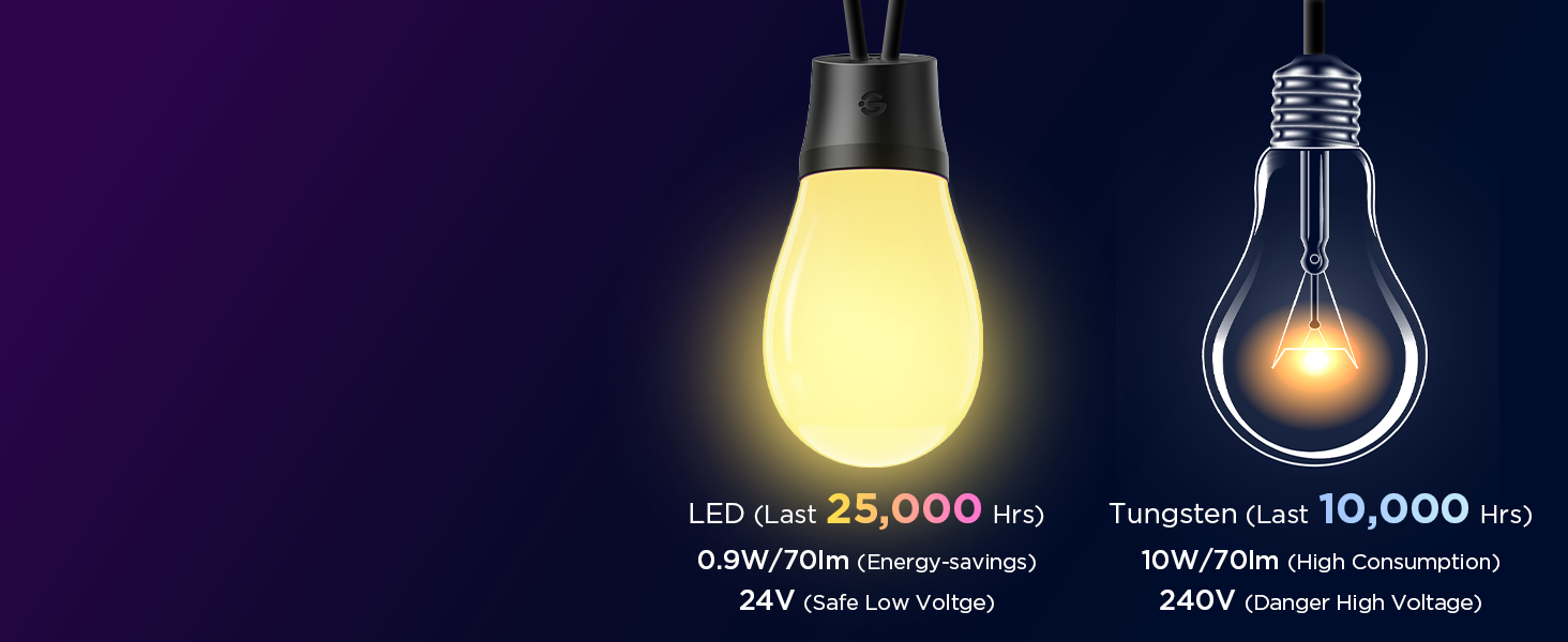 Govee outdoor string lights