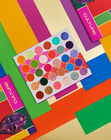 Juvia's Place Duochrome Liquid Eyeshadow, Fula, Florescent White - Blue and Aquamarine Shift