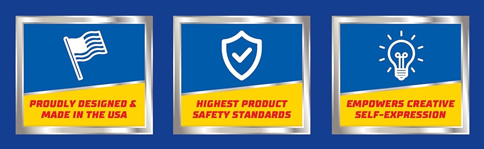 Made in the USA Temporary Tattoos