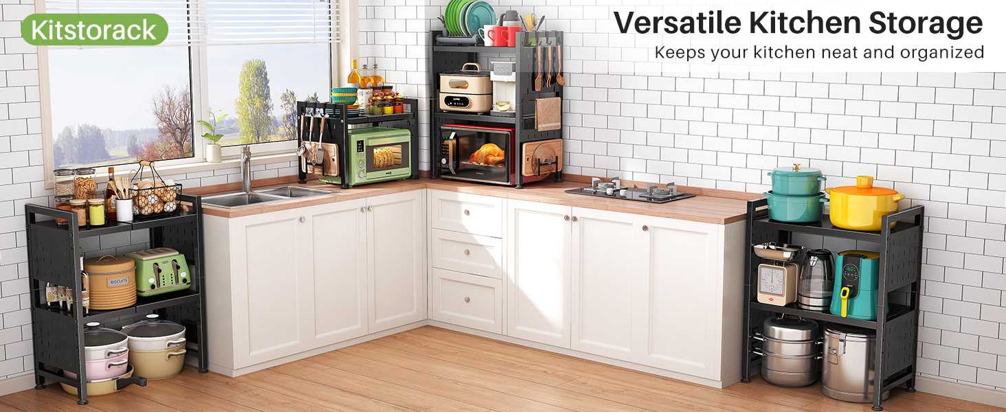 microwave stand countertop