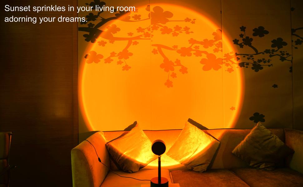 sunset lamp