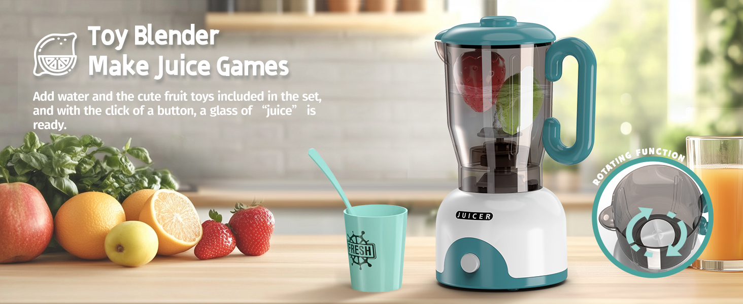 Toy blender make juice games