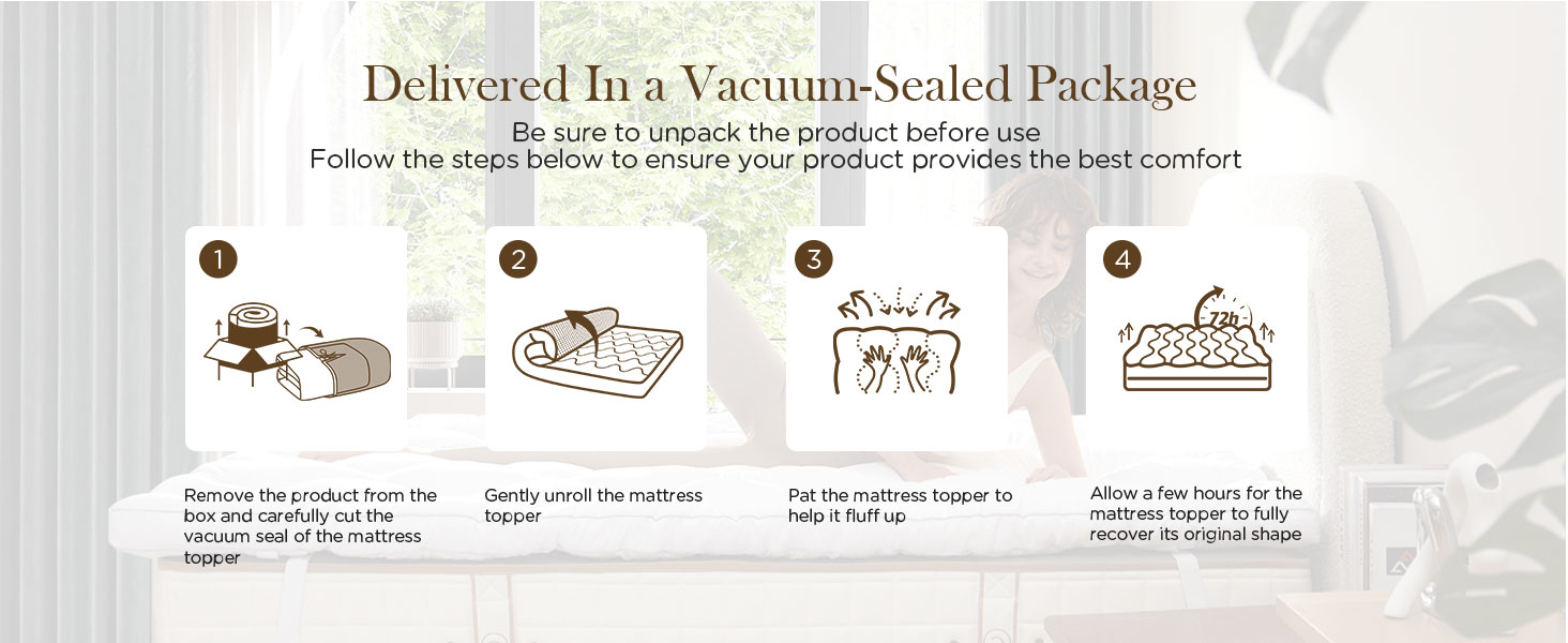 DECROOM MATTRESSES TOPPER