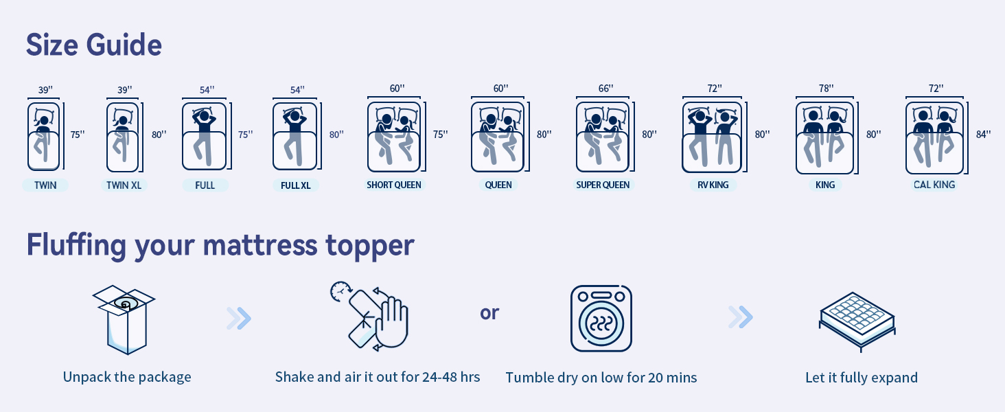 twin mattress topper