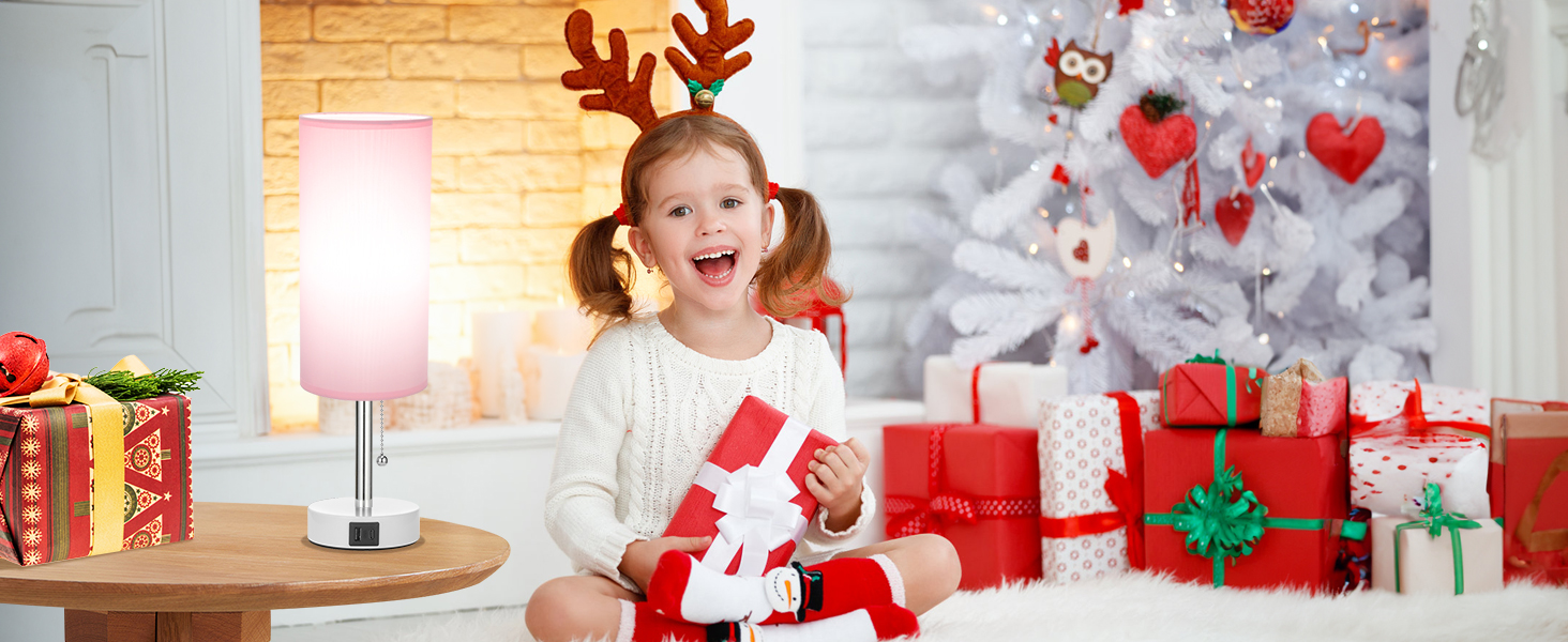 pink lamps for girls bedroom