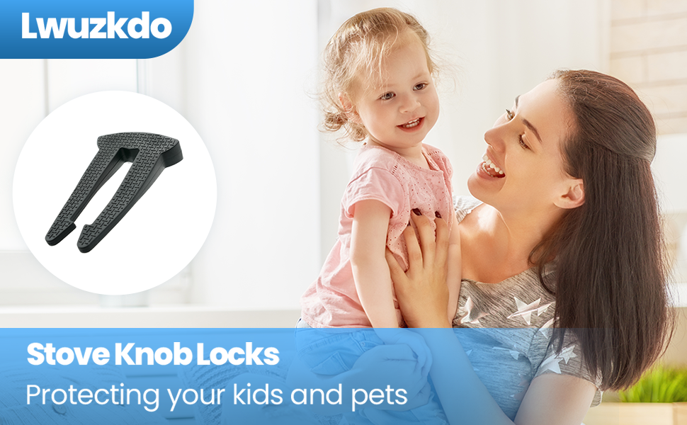 Gas Stove Knob Locks fo Safety of your babies and pets