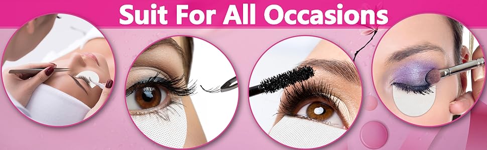 eyeshadow shield makeup under undereye pad protection reusable tape eyeliner patches mascara guard