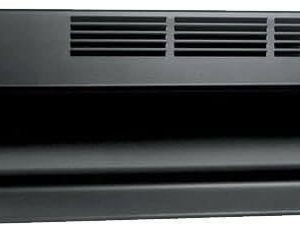 Broan-NuTone 413023 Ductless Range Hood Insert with Light, Exhaust Fan for Under Cabinet, 30-Inch, Black