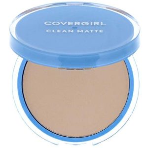 COVERGIRL Clean Matte Pressed Powder Buff Beige 10 g (Packaging may vary)