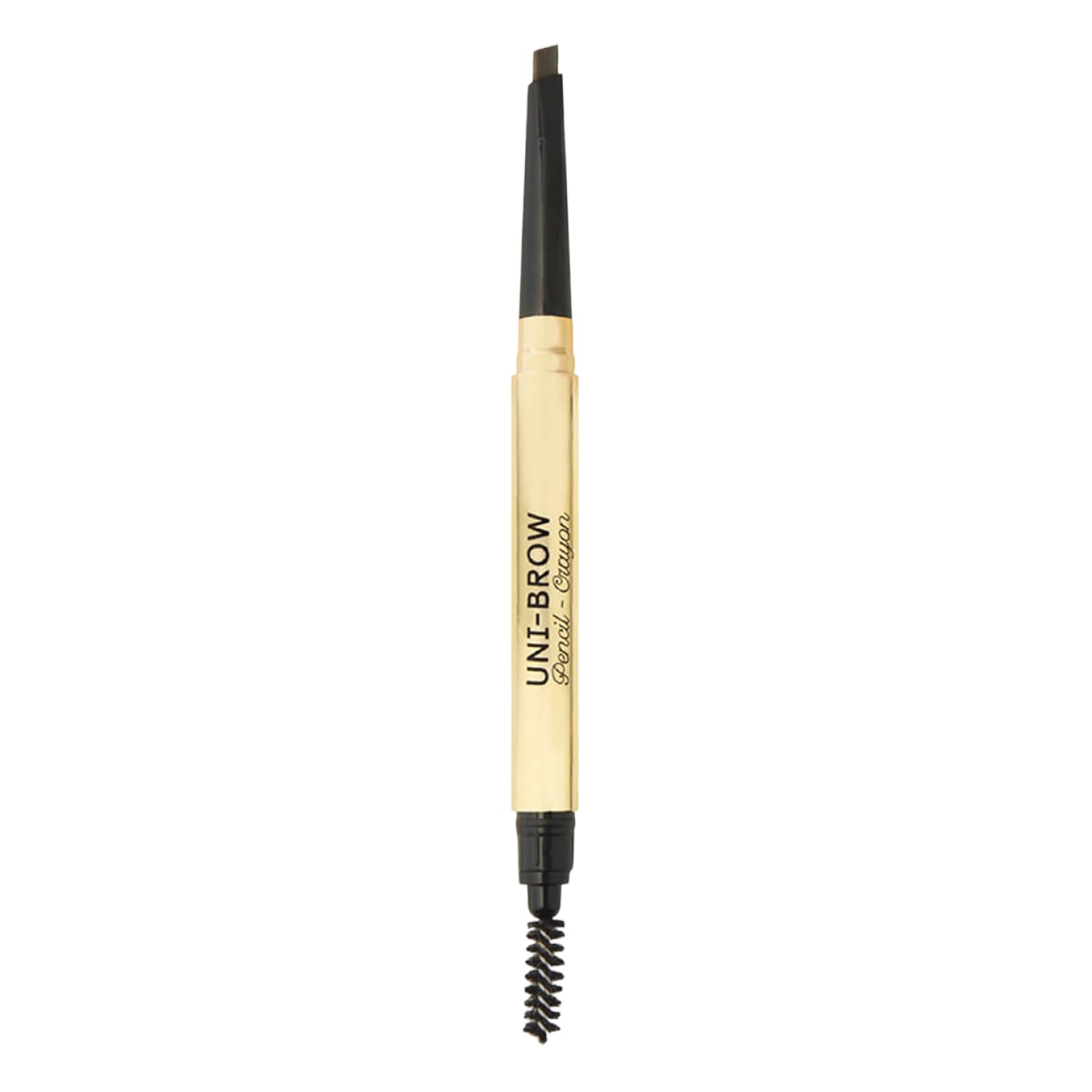 Winky Lux Uni-Brow Eyebrow Pencil, Dual-Ended with Spoolie, Waterproof Brow Definer with Ultra-Fine Tip, Universal Shade for Natural Looking Brows (Brown, Blonde, Taupe)