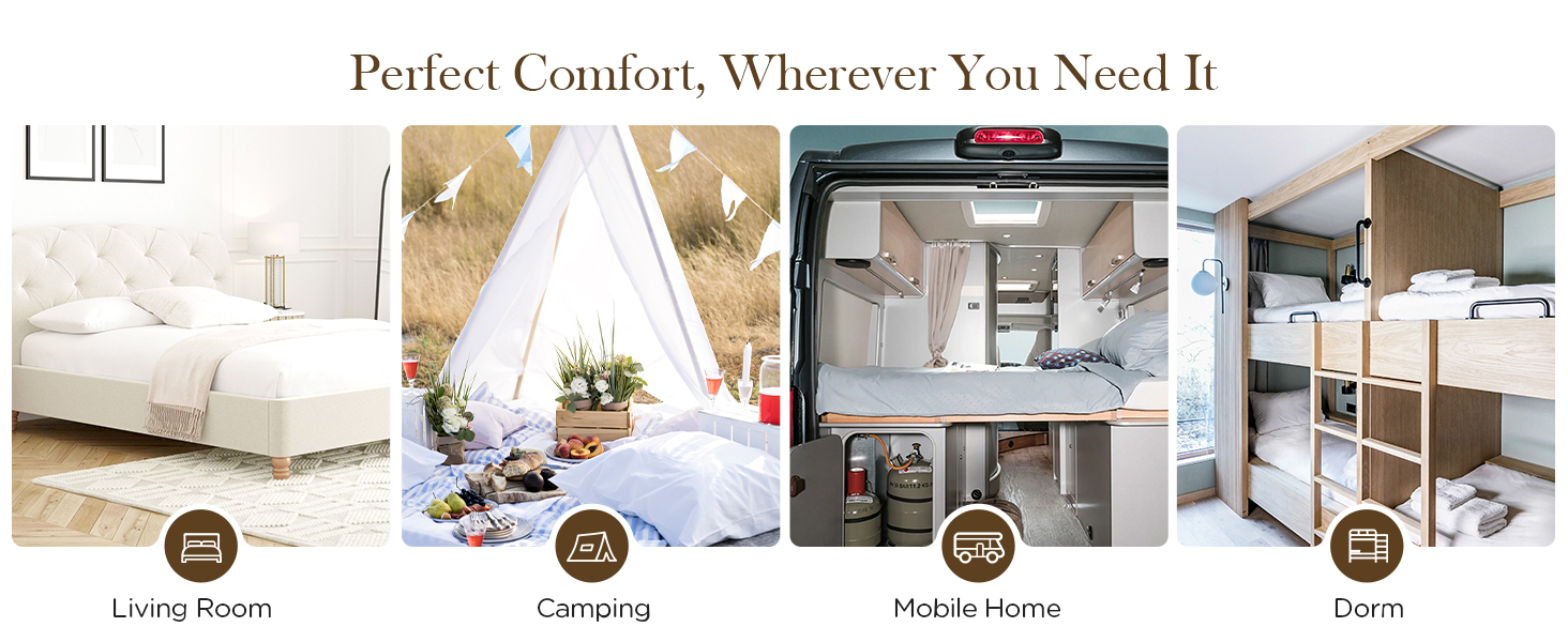 DECROOM MATTRESSES TOPPER