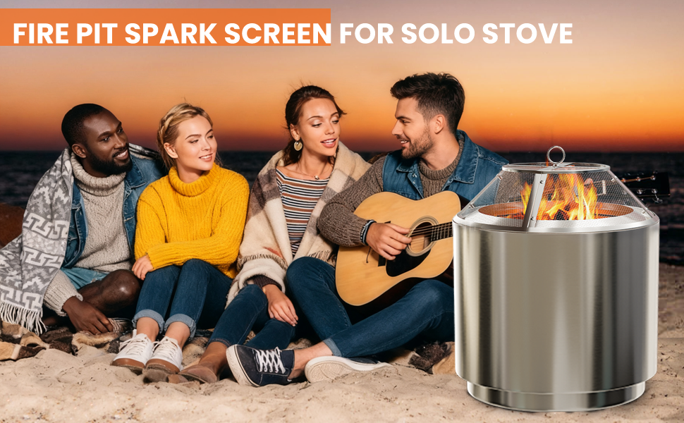 Fire Pit Spark Screen