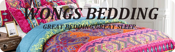 WONGS BEDDING COMFORTER SET