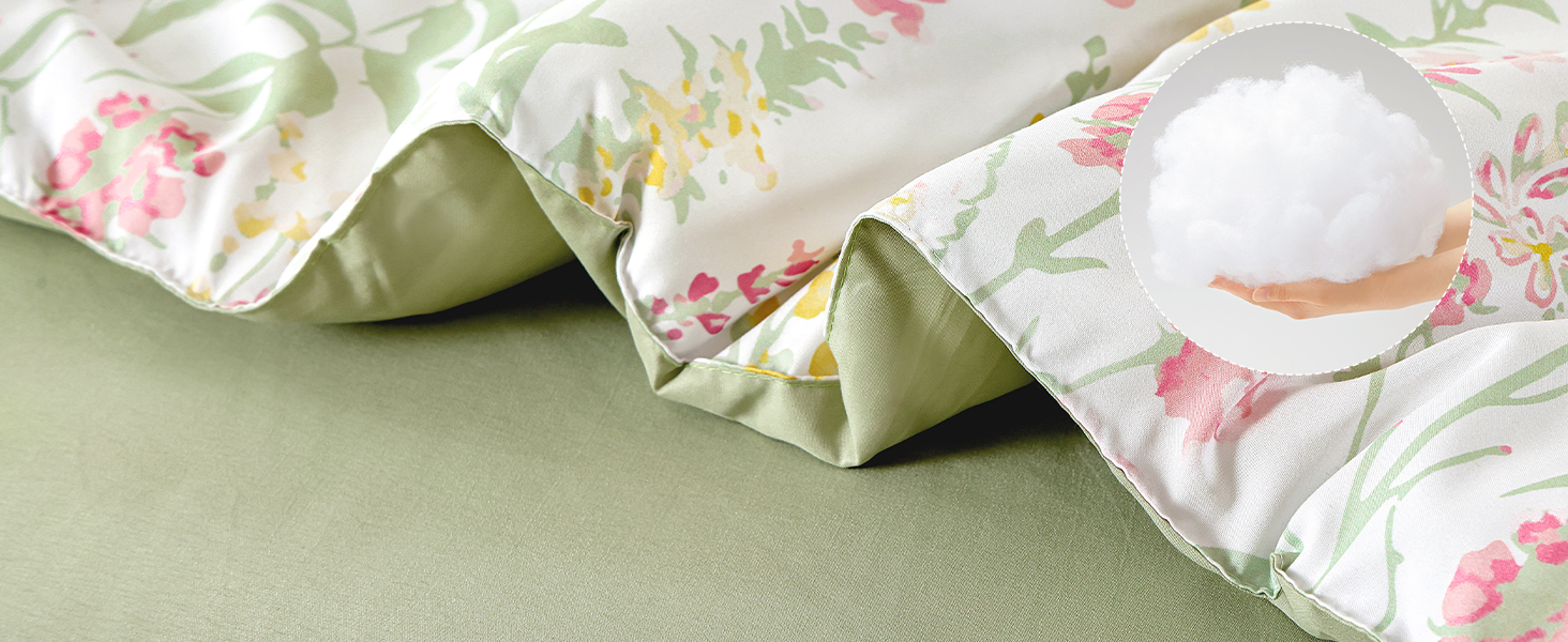 Floral Comforter Set